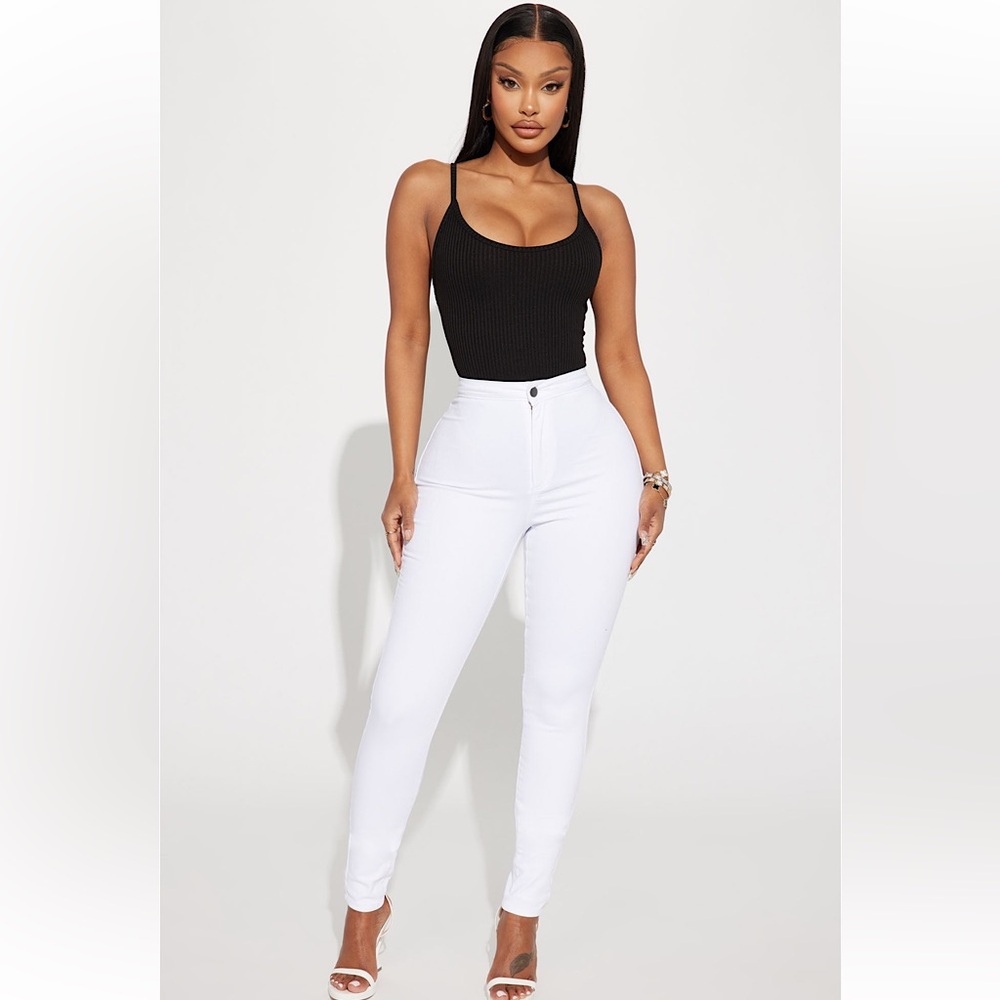 White jeans